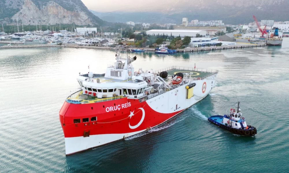 Ορούκ Ρέις: Βγήκε από το λιμάνι της Αττάλειας για νέες σεισμικές έρευνες